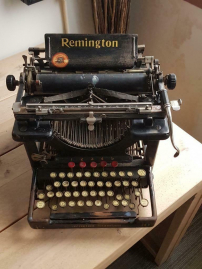 Cool deco object Antique Remington typewriter