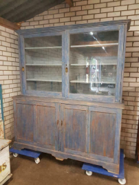 Antique sideboard, store cabinet, school cabinet, display cabinet 😍