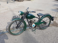 Zeldzame Urania motorfiets van 1936 en uit Duitsland 😎