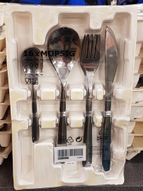 Lot 27 sets, new in the packaging 16 piece cutlery set