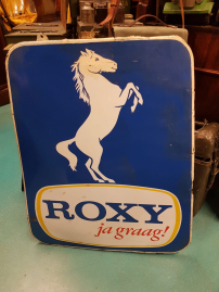 Large enamel sign Roxy yes please (cigarettes) 🚬
