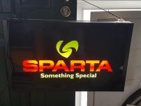 Sparta bicycles light box, double-sided and still like new 🚴‍♂️🚴‍♀️