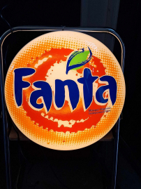 Vintage Fanta light box