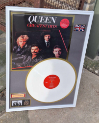 Queen LP, beautifully framed, cool deco for the enthusiast