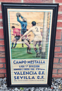 Origineel en authentieke voetbalposter, affiche uit 1966⚽️