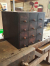 Wooden chest of drawers, compartment cabinet, haberdashery cabinet, jewelry cabinet
