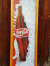 Houten XXL reclame lijst met sticker van Coca Cola , nr 1😎