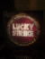 Toffe reclame lamp van Lucky Strike ðŸš¬