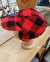 Vintage fleece cap, caps in houthakkers print, 3 kleuren🧢