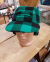 Vintage fleece cap, caps in houthakkers print, 3 kleuren🧢