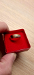 Heavy 18 carat gold ladies ring with 7 diamonds😍