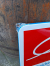 Langcat enamel advertising sign Safety Inspection VVN Bovag🚘
