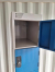 2 safe cabinets, locker cabinets from Overtoom with keys.