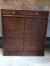 Vintage roller shutter cabinet, notary cabinet, filing cabinet, collection cabinet.