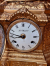 Ormolu-plated bronze chimney mantel clock, mantle clock.