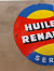 Enamel sign, Huiles Renault Service sign🚨