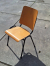Lot of 23 x vintage school chair or canteen, cafe, church chair.