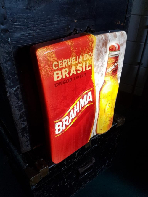 Brahma, Braziliaans biermerk 🍻 lichtreclame, lichtbak
