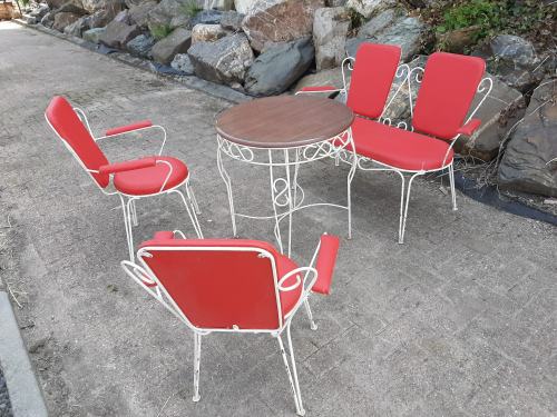 Stylish French brocante bistro set for home, garden, conservatory 🌞