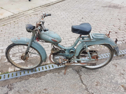 Garelli 49cc from 1960, manual transmission + Italian papers