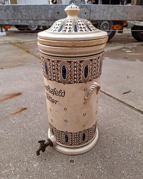 Antique Berkefeld water filter from around 1900😍